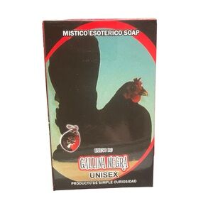 Black hen bar soap / jabón de barra gallina negra